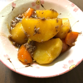 ＊和食おかず＊ じゃがいものそぼろ煮